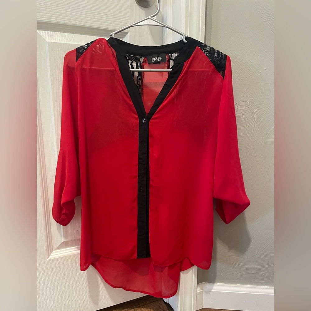 3/4 sleeve depress top